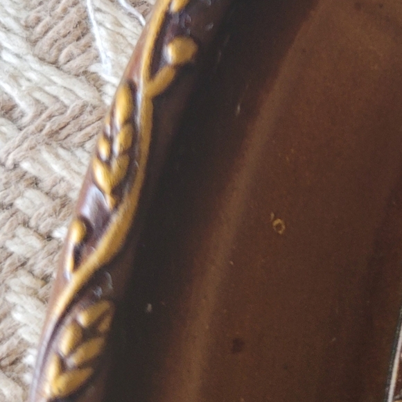 Vintage Set of 2 Oval Mirrors Traditional Farmhouse Primitive 9 x 7 Brown Frame - Picture 5 of 8